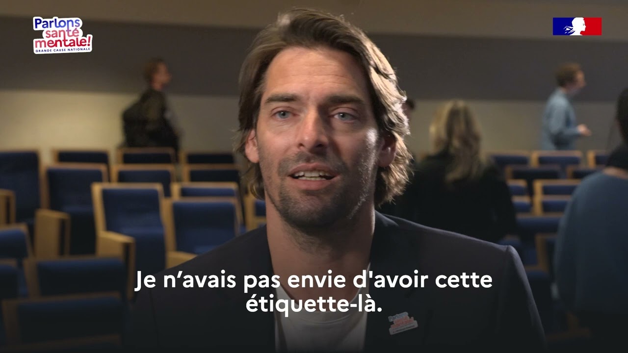 Grande cause nationale Parlons santé mentale - Témoignage du sportif Camille Lacourt