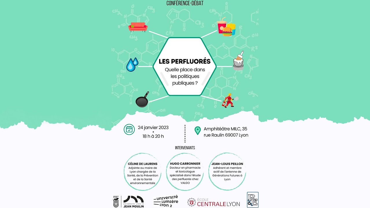 Les perfluorés. Quelle place dans les politiques publiques ? | Conférence-débat