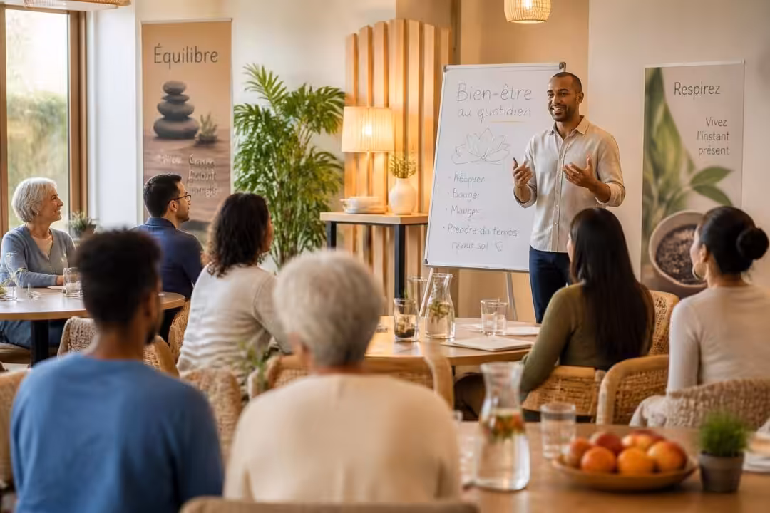 découvrez 'parlons santé', un moment privilégié pour prendre soin de votre bien-être. participez à une rencontre inspirante et une conférence enrichissante à ne pas manquer.